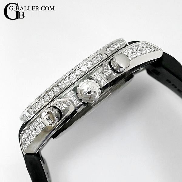 ベントレーGMTへの全面ダイヤ加工実績です。