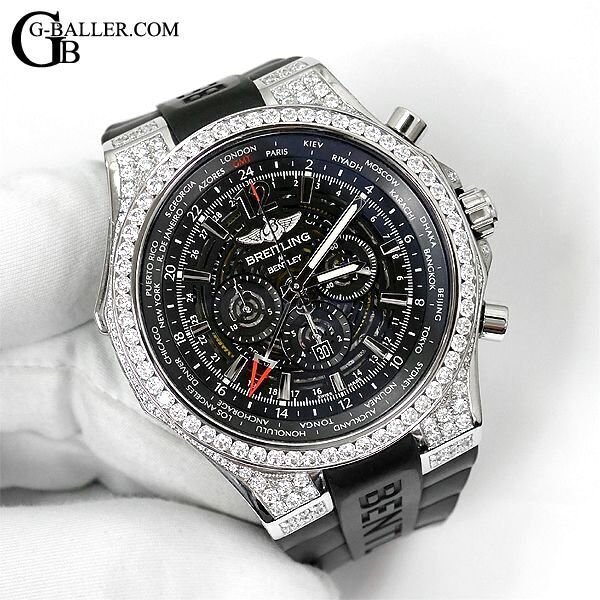 ブライトリング ベントレーGMT フルダイヤカスタム