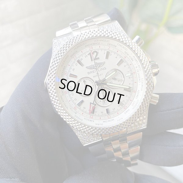 画像12: Breitling Bentley GMT A47362 Diamond New Rubber Strap & Buckle Included