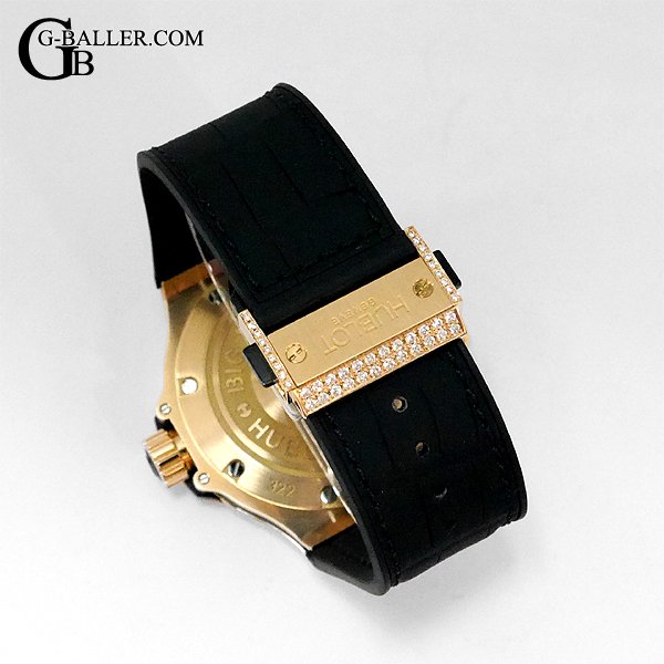 画像4: ウブロ ビッグバンキング バゲットダイヤベゼル製作 アフターダイヤ パヴェ加工 322.PM.100.RX