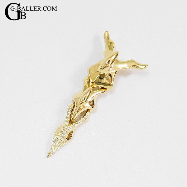 画像3: Bloody Mary ブラッディマリー K18 スシュムナーペンダント ダイヤカスタム