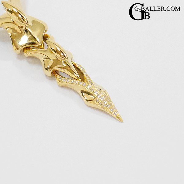 画像5: Bloody Mary ブラッディマリー K18 スシュムナーペンダント ダイヤカスタム