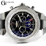 国内正規品 BREITLING ブライトリング ベントレーGMT A47362 クロノグラフ ラバーストラップ 極美品