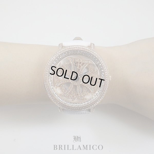 画像3: 【即納】BRILLAMICO/ブリラミコ　スワロ時計　ゴールドxホワイト