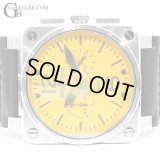 世界限定50本 ベルロス クロノグラフ BR03-94HA-R 林時計舗オリジナル限定 BELL&ROSS 中古