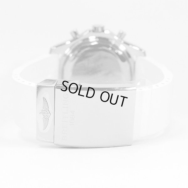 画像6: Breitling Bentley GT Chronograph Pave diamond new white rubber strap