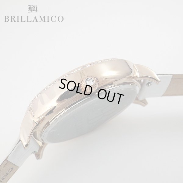 画像10: 【即納】BRILLAMICO/ブリラミコ　スワロ時計　ゴールドxホワイト
