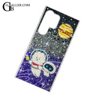 スマホデコケース オーダー Galaxy S24 Ultra用 BTS JIN "Wootteo x RJ" キャラクターデザイン