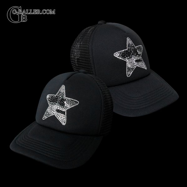 迷彩柄でデザインしたスワロキャップ