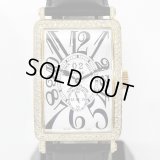 Franck Muller Long Island 1200 S6 GG 18k Big Date Classic Pave Diamond