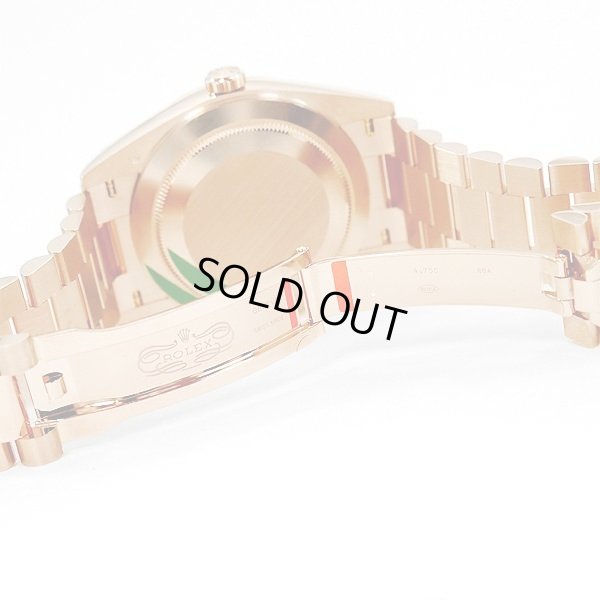 画像7: Rolex Daydate 40 Olive green 228235 "New 2021" Dial Everose Gold President Bracelet