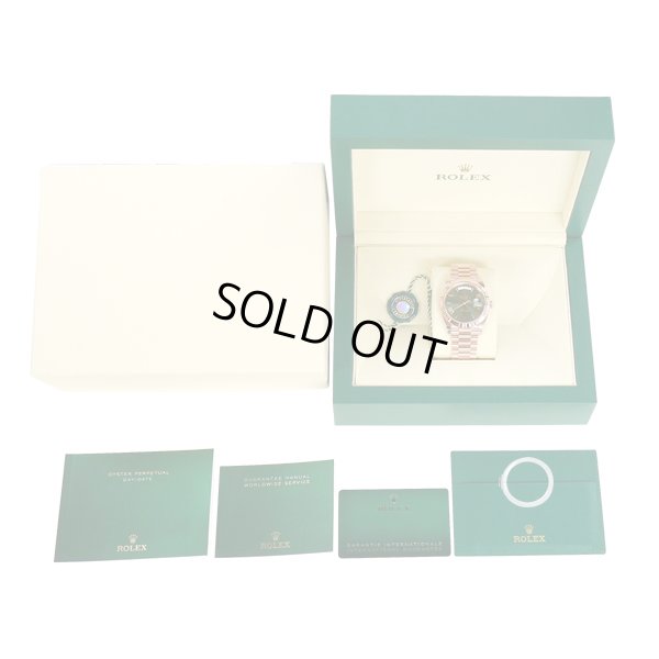 画像11: Rolex Daydate 40 Olive green 228235 "New 2021" Dial Everose Gold President Bracelet