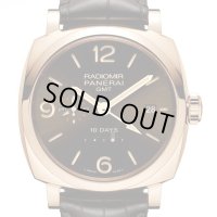 Panerai Radiomir 1940 Oro Rosso RG 10DAYS GMT 150 world limits only PAM00624