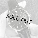 【激レアモデル / 付属完備品】TAG HEUER タグホイヤー カレラ キャリバー5 デイデイト 純正レザーベルト WAR201A.FC6266 黒文字盤 41mm /23311
