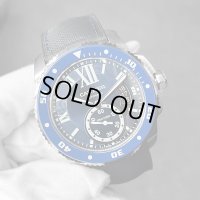 【美品/付属完備】CARTIER カリブル ドゥ カルティエ ダイバー ブルー WSCA0010 42mm  /23415