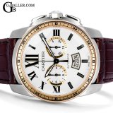 CARTIER カリブル ドゥ カルティエ クロノグラフ LM PG 42mm W7100043 新品