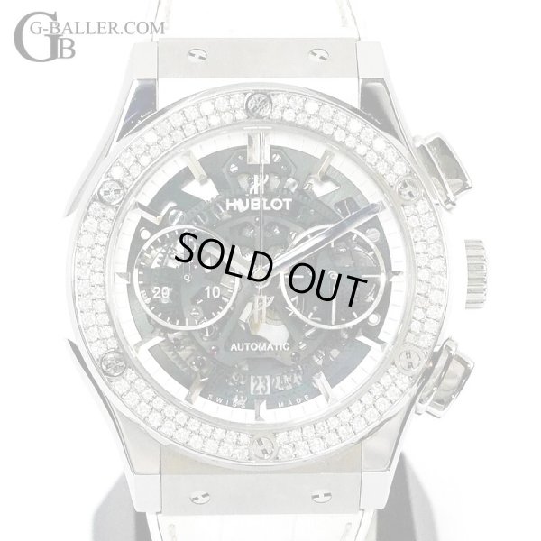 画像3: 【日本限定モデル / 純正BOX / 取説】ウブロ クラシックフュージョン アエロフュージョン オールホワイト スケルトン ダイヤモンド | 240222