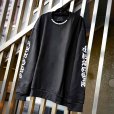 画像1: 【新品 / XL / レシート付属】2025 CHROME HEARTS クロムハーツ SWTSHRT PLVR スウェット ネックロゴプリント スウェットトレーナー 黒 ブラック (1)