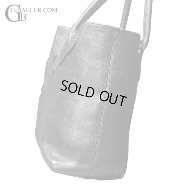 画像6: 【現行 / 美品】CHROME HEARTS クロムハーツ FSトート バッグ クロスパッチ付 ヘビーレザー 黒 | 240930