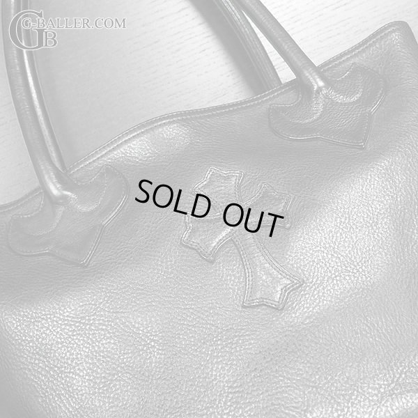 クロムハーツのレザートートバッグ正規品