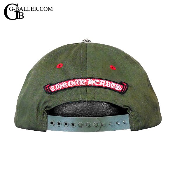 画像4: 【新品 / レシート付属 / 国内未入荷 / 激レア】Chrome Hearts King Taco Cemetery Cross Cap Khaki クロムハーツ キングタコ セメタリークロス キャップ カーキ