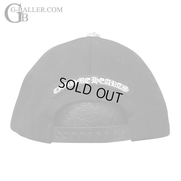 画像4: 【極美品】CHROME HEARTS クロムハーツ VERTICAL CH ロゴ刺繍 ベースボールキャップ 黒 ブラック | 240923