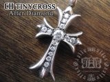 クロムハーツカスタム　CHタイニークロス　ダイヤ　加工　アフターダイヤ，　CH　TINY　CROSS　ダイヤモンド，