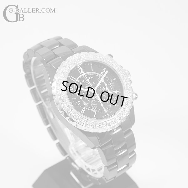 J12クロノグラフ H9004 ベゼルダイヤ