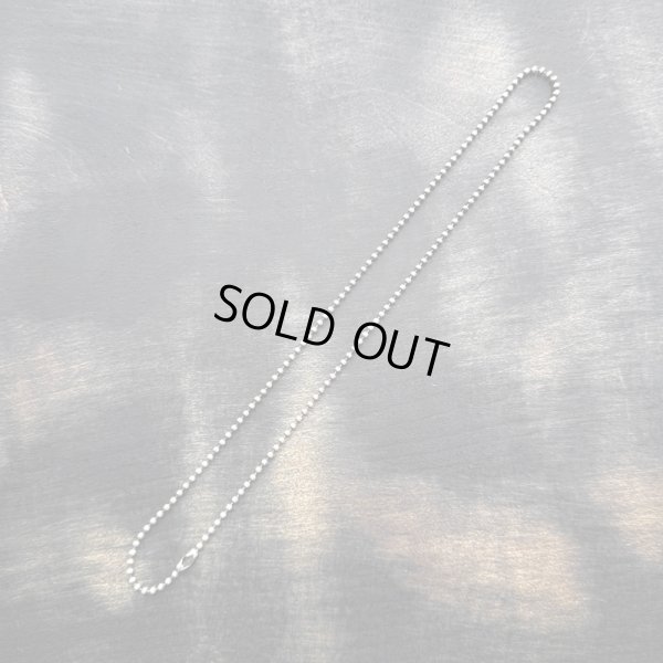 画像1: CHROME HEARTS クロムハーツ ボールチェーン ネックレス シルバー | 250819