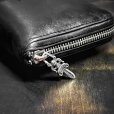 画像3: 【希少モデル / BOX付属】CHROME HEARTS クロムハーツ REC F ZIP BSフレア ラウンドジップ レザー ウォレット ブラック | 251110 (3)
