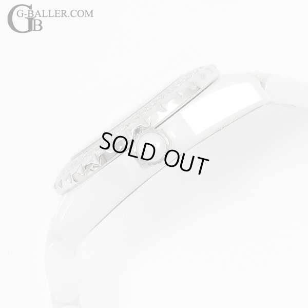 画像4: CHANEL シャネル J12 ベゼルダイヤ 12PD ダイヤインデックス 33mm 白 ホワイトセラミック /22108