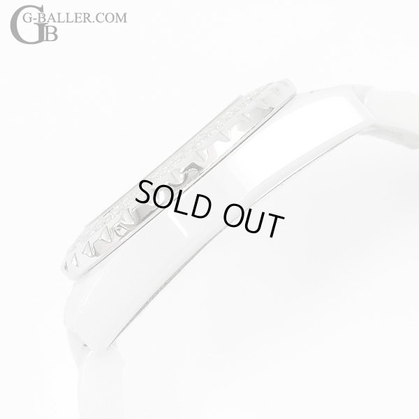 画像5: CHANEL シャネル J12 ベゼルダイヤ 12PD ダイヤインデックス 33mm 白 ホワイトセラミック /22108