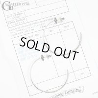 クロムハーツ CHプラス フープピアス イヤリング ペア インボイス原本付
