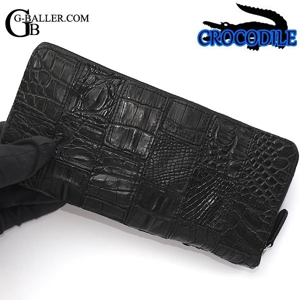 天然クロコダイル革 長財布