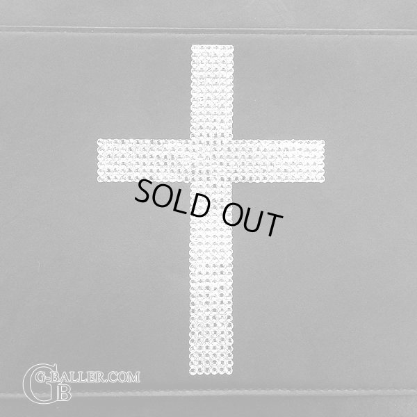 画像6: スワロ クラッチバッグ レザーデコ スワロフスキー