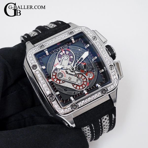 クストス時計カスタム エヴォスクエア50