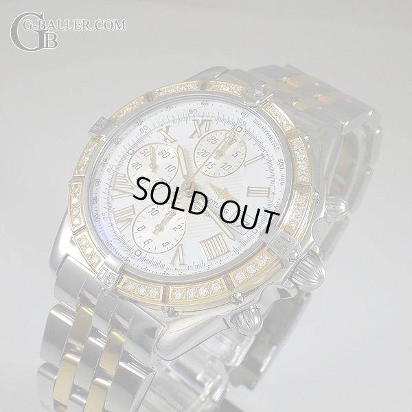 画像5: BREITLING ブライトリング クロノマット YG ダイヤ D13355