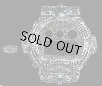 G-SHOCK カスタムベゼル925 クロム　クロス　スカル　カスタム