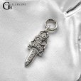 画像3: 【美品】CHROME HEARTS クロムハーツ NO5 ダガー チャーム パヴェ ダイヤモンド ｜241021