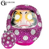 ダルマ DARUMA（Dot Pink）× スワロフスキー フルオーダー/カスタムオーダー 水玉 ドット柄