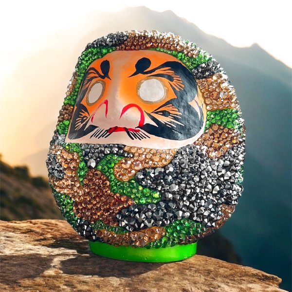 画像7: TV取材アイテム ダルマ×スワロフスキー フルオーダー/カスタムオーダー