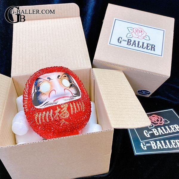 画像12: 【限定88個 / ハンドメイド】ダルマ DARUMA AnimalSeries,ヒョウ柄 ペイント レオパード 総柄 G-BALLER&GBSSDECO