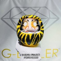 【限定88個 / ハンドメイド】 ダルマ DARUMA AnimalSeries,トラ柄 ペイント タイガー 虎柄 G-BALLER&GBSSDECO