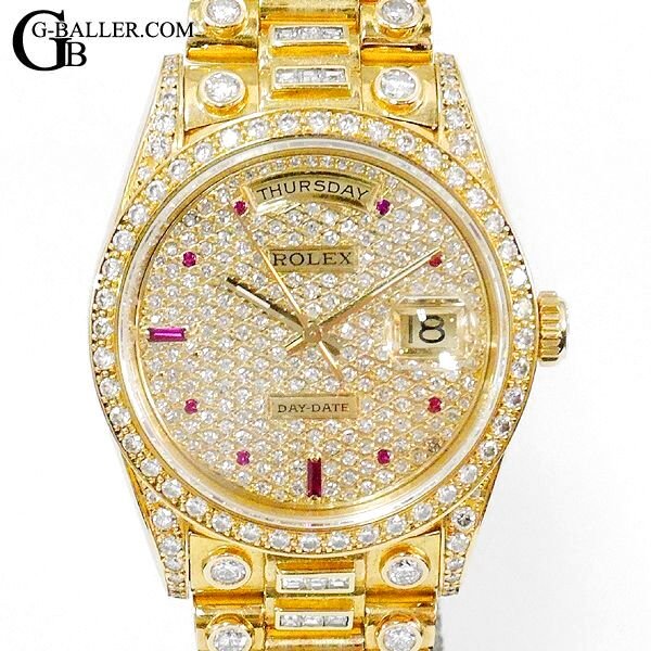 画像7: ROLEX ロレックス デイトデイト 不動修理 オーバーホール パッキン交換 チューブ交換 小鉄車交換（アフターダイヤ製品）