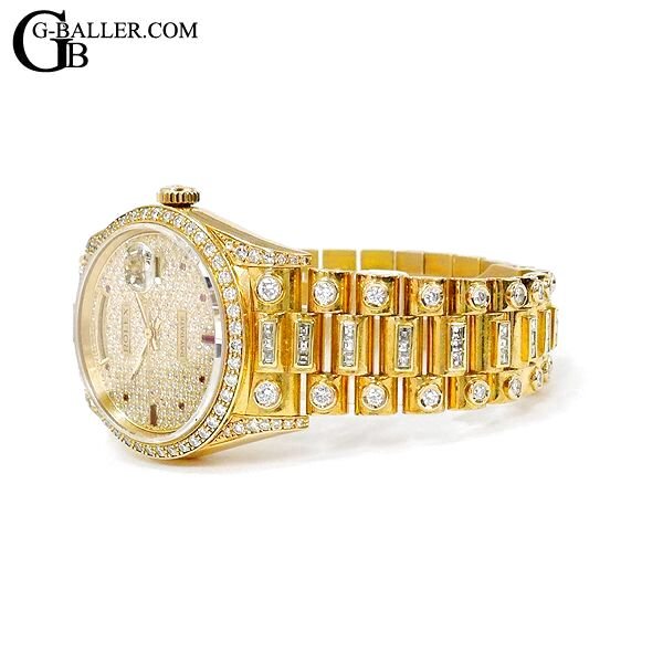 画像5: ROLEX ロレックス デイトデイト 不動修理 オーバーホール パッキン交換 チューブ交換 小鉄車交換（アフターダイヤ製品）