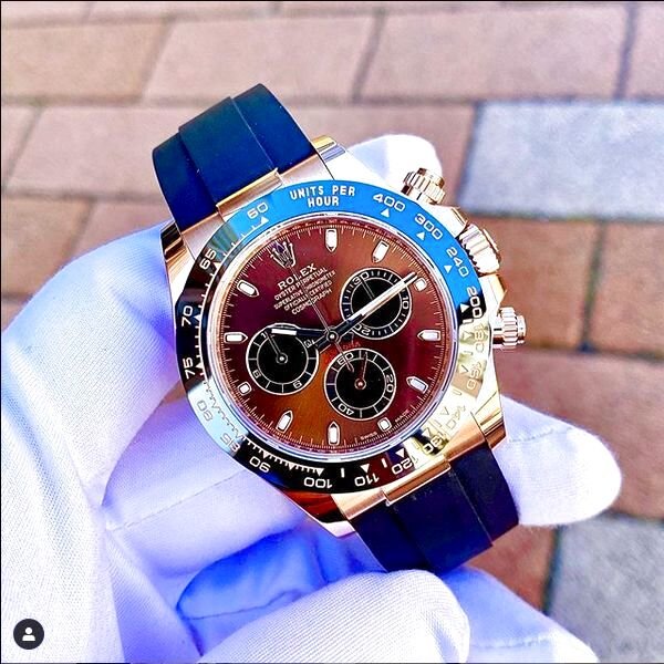 画像10: 【新品未使用】 ロレックス デイトナ 116515LN チョコレート ブラック ラバー