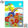 G-BALLER ART | Rainbow Rhinestone Art