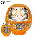 ダルマ DARUMA（Orange）× スワロフスキー フルオーダー/カスタムオーダー 8 & ∞
