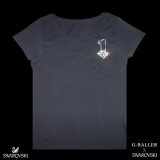 スワロＴシャツ　ナンバリング　ダイヤ　Tシャツ　ユニセックス　オーダーメイド