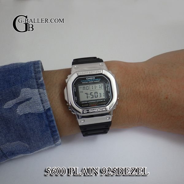 画像6: DW5600 PLAIN　925 BEZEL CUSOTM'